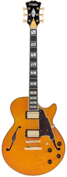 Электрогитара D'Angelico Excel SS XT Vintage Natural Quilt w/Case