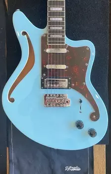 Электрогитара D'Angelico Premier Bedford SH 2022 Sky Blue