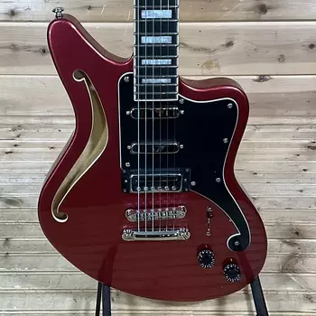 Электрогитара D'Angelico Premier Bedford SH Electric Guitar - Oxblood