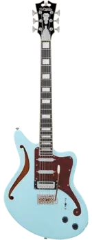 Электрогитара D'Angelico Premier Bedford SH Sky Blue w/Gigbag