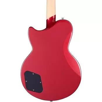 Электрогитара D'Angelico Premier Series Atlantic Solidbody с одним вырезом и хвостовиком Stopbar Oxblood