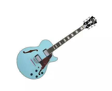 Электрогитара D'angelico Premier SS w/ Stop-Bar Tailpiece - Sky Blue
