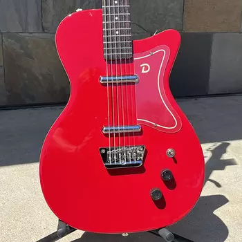 Электрогитара Danelectro '56 Baritone, Red