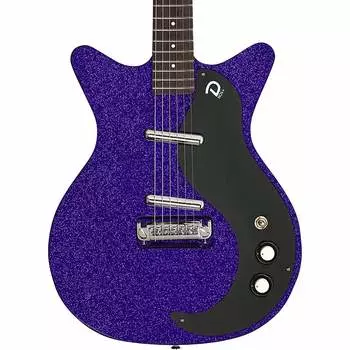 Электрогитара Danelectro Blackout 59 Electric Guitar - Purple Metal Flake