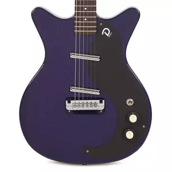 Электрогитара Danelectro Blackout '59 Purple Metalflake