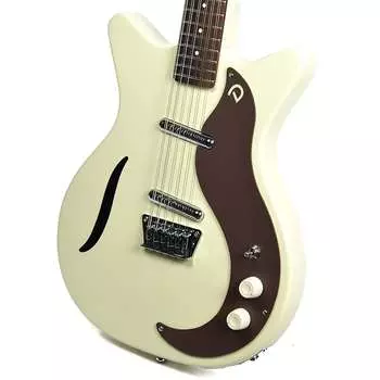 Электрогитара Danelectro D59V12-VWHT DANO 59 Vintage Shorthorn Shape 12-String Electric Guitar