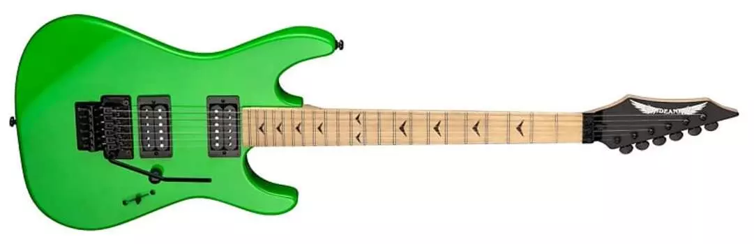 Электрогитара Dean Custom CZone NG Guitar 2 HB Florescent Green