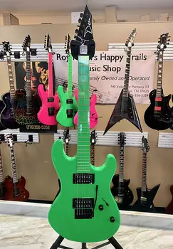 Электрогитара Dean Custom Zone Electric Guitar 2023 Nuclear Green