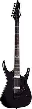 Электрогитара Dean Guitars 6 String Exile X Floyd Electric Guitar, Black Satin, # EXILEX F BKS
