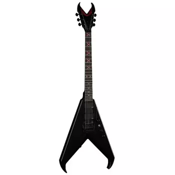 Электрогитара Dean Kerry King V Black Satin Electric Guitar with Case Black Satin
