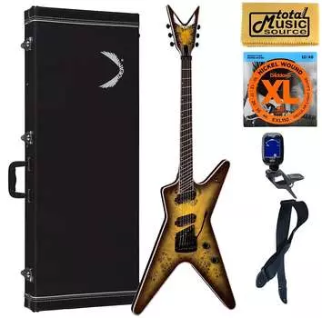 Электрогитара Dean ML Select Multiscale Kahler Guitar, Ebony, Bundle