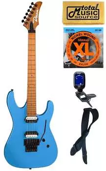 Электрогитара Dean Modern MD24 Roasted Maple Vintage Blue Electric Guitar, Bundle