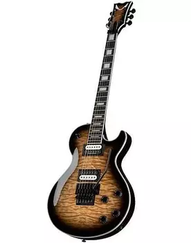 Электрогитара Dean TB Select Floyd QM Natural Black Burst, Free Shipping, Model Demo Video!
