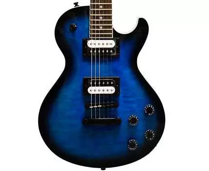 Электрогитара Dean Thoroughbred X Quilt Maple in Trans Blue Burst