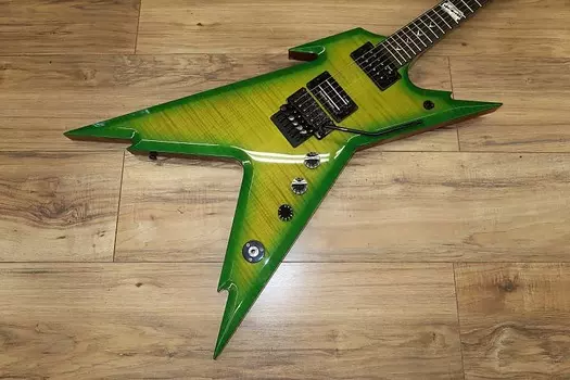 Электрогитара Dean USA Razorback Slime Dimebag Darrell Model #3 2023 - slime