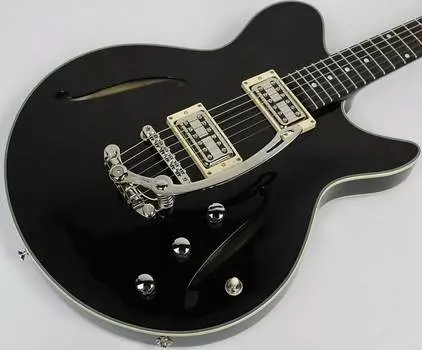 Электрогитара Eastman Romeo NYC Semi-Hollowbody Electric Guitar, Black