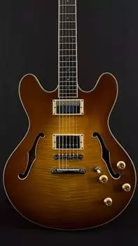 Электрогитара Eastman T186MX-GB Thinline in Goldburst