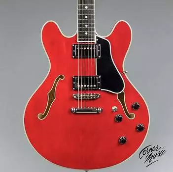 Электрогитара Eastman T386 Semi-Hollow 2022 Red #1797