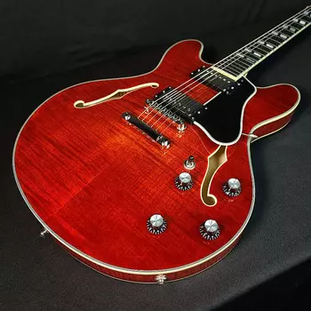 Электрогитара Eastman T486 #2351 Classic Finish Semi Hollow Electric Guitar, Hard Case