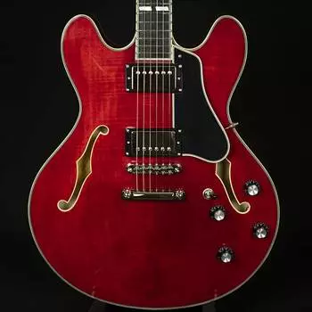 Электрогитара Eastman T486 Semi Hollowbody Electric Guitar Ebony Fingerboard Red