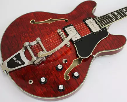 Электрогитара Eastman T486B Semi-Hollowbody Electric w/ Bigsby, Classic Finish