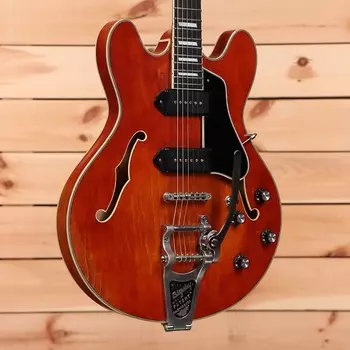 Электрогитара Eastman T64/v - Antique Amber - P2300251