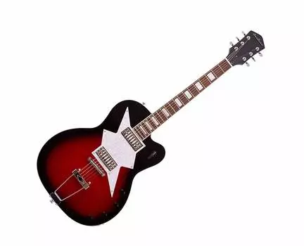 Электрогитара Eastwood Airline RS II Electric Guitar - Redburst