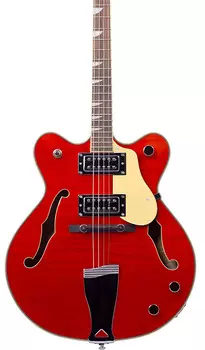 Электрогитара Eastwood Classic Tenor Orange Flame