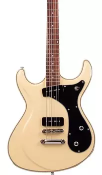 Электрогитара Eastwood Sidejack Baritone 20th LTD Vintage Cream w/Gigbag