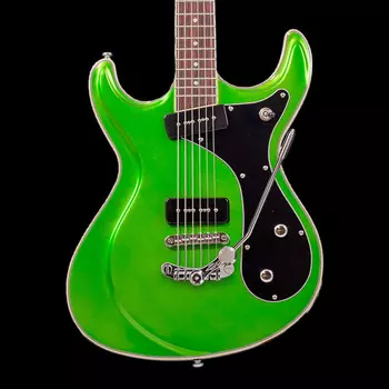 Электрогитара Eastwood Sidejack Baritone Deluxe 20th Anniversary Limited Guitar Emerald Green