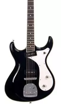 Электрогитара Eastwood Sidejack Baritone DLX Black