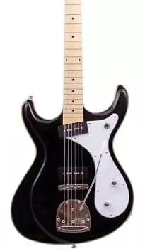 Электрогитара Eastwood Sidejack Baritone DLX-M Black