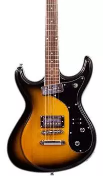 Электрогитара Eastwood Sidejack Baritone Plus Tobacco Burst