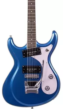 Электрогитара Eastwood Sidejack DLX 20th LTD Metallic Blue