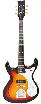 Электрогитара Eastwood Sidejack DLX Sunburst