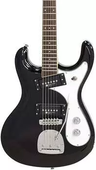 Электрогитара Eastwood Sidejack Pro DLX Jet Black