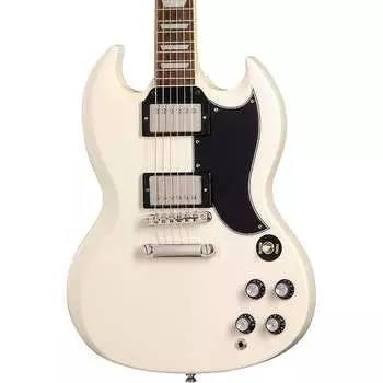 Электрогитара Epiphone 1961 Les Paul SG Standard Electric Guitar Aged Classic White