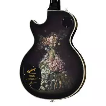 Электрогитара Epiphone Adam Jones Les Paul Custom Art Collection: Julie Heffernan's "Self-Portrait as Not Dead Yet" Antique Silverburst