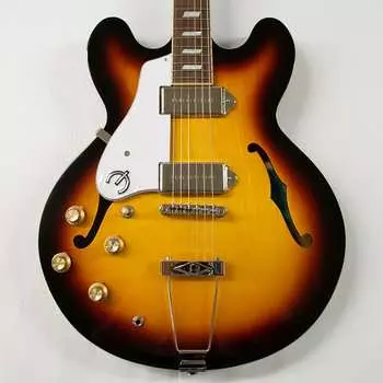 Электрогитара Epiphone Casino Hollowbody Left-handed Electric Guitar - Vintage Sunburst