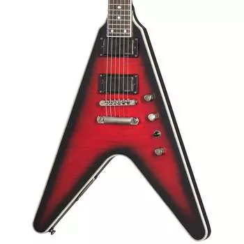Электрогитара Epiphone Dave Mustaine Flying V Prophecy - Aged Dark Red Burst