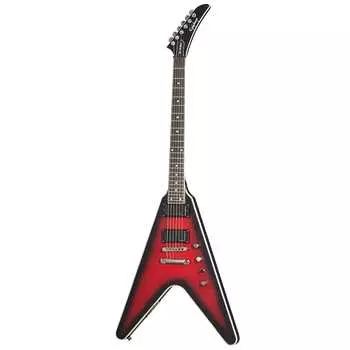 Электрогитара Epiphone Dave Mustaine Flying V Prophecy Electric w/Case - Aged Dark Red Burst