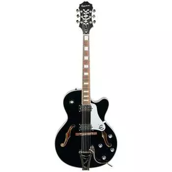 Электрогитара Epiphone Emperor Swingster Electric Guitar, Black Aged Gloss