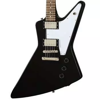Электрогитара Epiphone Explorer в цвете Ebony EIXPEBNH1