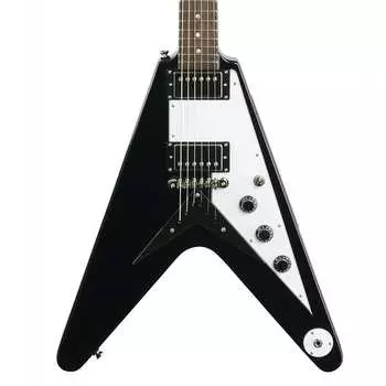 Электрогитара Epiphone Flying V, черное дерево