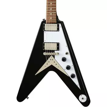 Электрогитара Epiphone Flying V, черное дерево