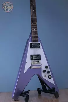 Электрогитара Epiphone Kirk Hammett 1979 Flying V Purple Metallic