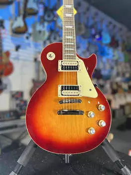 Электрогитара Epiphone Les Paul Classic Electric Guitar - Heritage Cherry Sunburst Authorized Dealer Free Shipping! 214 GET PLEK’D!