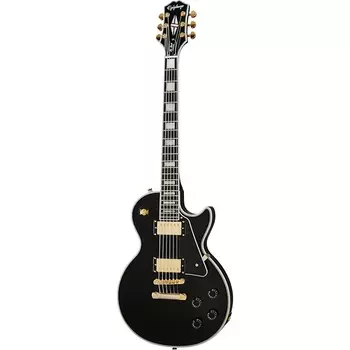Электрогитара Epiphone Les Paul Custom - Ebony w/ Gold Hardware
