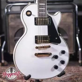 Электрогитара Epiphone Les Paul Custom Electric Guitar - Alpine White