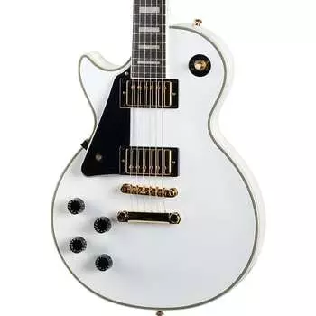 Электрогитара Epiphone Les Paul Custom Left Handed Electric Guitar - Alpine White